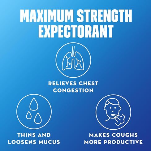 Mucinex 12 Hour Maximum Strength 1200 mg Guaifenesin Extended-Release Tablets for Excess Mucus Relief, Expectorant Aids Excess Mucus Removal, Chest Congestion Relief, 28 Tablets in Kuwait