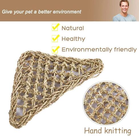 PIVBY Bearded Dragon Accessories Lizard Habitat Hammock Flexible Reptile Jungle Vines Leaves Decor with Suction Cups for Climbing, Chameleon, Lizards, Gecko, Snakes in Saudi Arabia