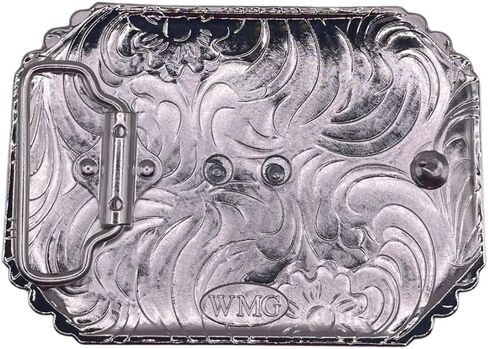 WMG Bull Head Cowboy Rodeo Western Large Longhorn Gold Tone Cowboy Bull إبزيم حزام أنيق للجنسين in Kuwait