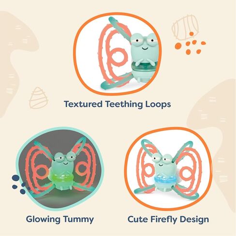 B. baby – Light-Up Snail Ball Popper – Glowing Snail Toy For Toddlers – Developmental Benefits – Interactive Toy – 10 Months + – Escar-Glooooow in Kuwait