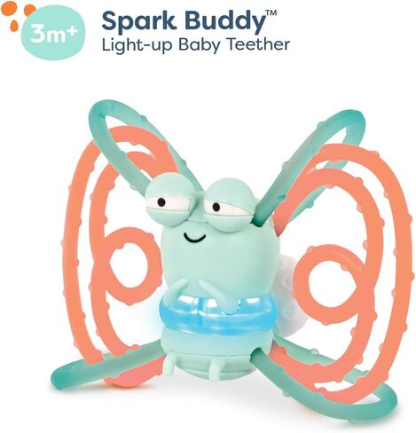 B. baby – Light-Up Snail Ball Popper – Glowing Snail Toy For Toddlers – Developmental Benefits – Interactive Toy – 10 Months + – Escar-Glooooow in Kuwait