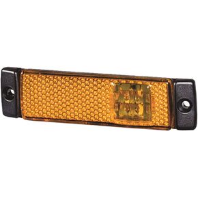 HELLA 008645011 Side Market Light 8645 Series 12V Amber, Multi