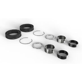 41mm fork seal kit, compatible with harley davidson 1984 and above, 41mm wide glide forks rebuild kit 36692(2Pack)