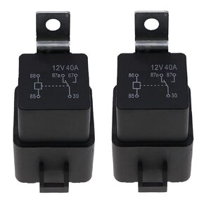 2PK 12V 5 Terminals Relay 4RD-960 388-06 4RD-960 388-22 4RD-960388-31 Compatible with Hella 4RD96038831 4RD96038822 4RD96038806