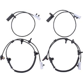 MOTOKU Front and Rear ABS Sensor for Jeep Grand Cherokee Commander 2005-2010