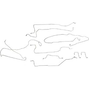 Dorman 919-101 Stainless Steel Brake Line Kit Compatible with Select Chevrolet / GMC Models (OE FIX)