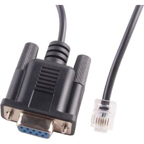 Usangreen USB DB9 RS232 to RJ11 RJ12 Serial Cable for Leadshine Servo Stepper Motor DM432C DM442 DM556 6FT (USB to RJ12 - with FTDI Chip)