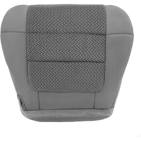 Driver Bottom Seat Cover Cloth for Ford F150 XLT 2001-2003 Dark Graphite Gray