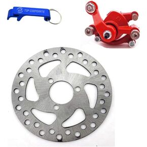 TC-Motor Front Left Side Brake Caliper 29mm 120mm Disc Rotor For Pocket Bike 2 Stroke Minimoto Electric Go Kart Scooter ATV Quad