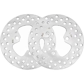 M MATI 2PCS Front Brake Disc Rotor for Honda ATV TRX250EX TRX250X TRX300EX TRX400EX TRX400X TRX450ER TRX450R TRX700XX TRX250R TRX300X 45251-HC0-000 45251-HN1-003