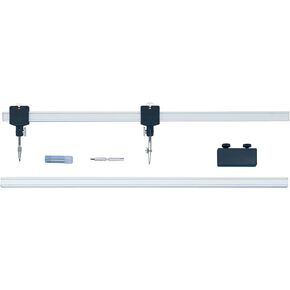 Alvin 961B Ungraduated Beam Compass, Ideal for Geometry and Engineering, Drawing and Architecture Tool - 13 Inch