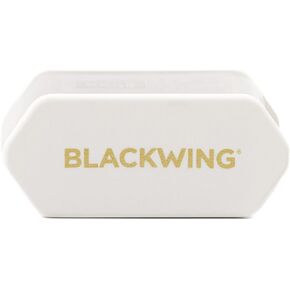 Blackwing Two-Step Long Point Pencil Sharpener, White, German Steel Blades, Creates Sharp Long Pencil Point, Pack of 1
