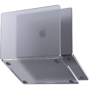 for MacBook Pro 16 inch Case M4 2024-2021 M3 M2 M1 Pro/Max [100% Match Official Color] [Scientific Slim] Protective Hard Case Laptop Cover A3403 A3186 A2991 A2780 A2485 - Space Black Clear