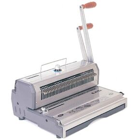 Akiles Wiremac-21 14" 2:1 Pitch Wire Binding Machine & Punch