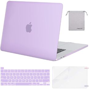MOSISO Compatible with MacBook Pro 16 inch Case 2020 2019 Release A2141 with Touch Bar Touch ID, Protective Plastic Hard Shell Case & Keyboard Cover & Screen Protector & Storage Bag, Black