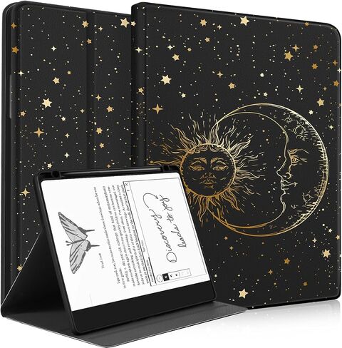 for Amazon Kindle Scribe Case Folio Cover 10.2 Inch for Women Girls Cute Fashion Design Girly Kawaii Quotes Active Pretty Teens Unique Aesthetic E-Book Cases for Kindle Scribe 10.2" in Saudi Arabia