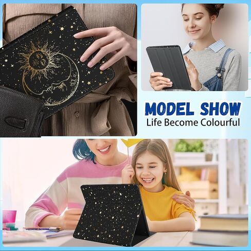 for Amazon Kindle Scribe Case Folio Cover 10.2 Inch for Women Girls Cute Fashion Design Girly Kawaii Quotes Active Pretty Teens Unique Aesthetic E-Book Cases for Kindle Scribe 10.2" in Saudi Arabia