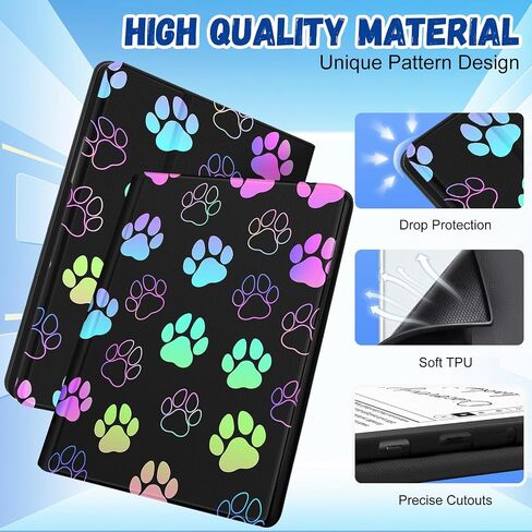for Amazon Kindle Scribe Case Folio Cover 10.2 Inch for Women Girls Cute Fashion Design Girly Kawaii Quotes Active Pretty Teens Unique Aesthetic E-Book Cases for Kindle Scribe 10.2" in Saudi Arabia