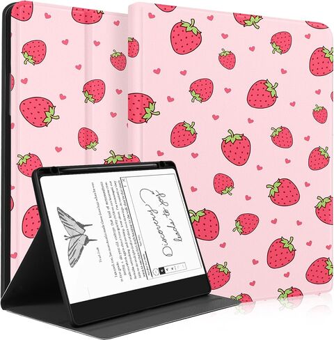 for Amazon Kindle Scribe Case Folio Cover 10.2 Inch for Women Girls Cute Fashion Design Girly Kawaii Quotes Active Pretty Teens Unique Aesthetic E-Book Cases for Kindle Scribe 10.2" in Kuwait