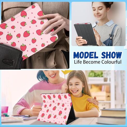 for Amazon Kindle Scribe Case Folio Cover 10.2 Inch for Women Girls Cute Fashion Design Girly Kawaii Quotes Active Pretty Teens Unique Aesthetic E-Book Cases for Kindle Scribe 10.2" in Kuwait