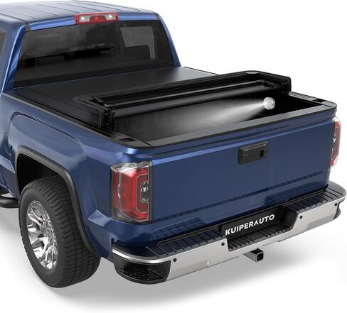 غطاء تونيو رباعي ناعم بطول 6.5FT متوافق مع 2007-2013 Chevy Silverado 1500 /GMC Sierra 1500 Fleetside On Top -78 بوصة in Kuwait