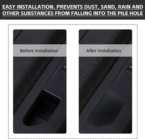 Bed Rail Stake Pocket Covers for GMC Sierra 1500, Chevy Silverado 1500 2019-2022 & Silverado, Sierra 2500, 3500HD 2020 2021 2022, Truck Tonneau Covers Stake Holes Caps Plugs (2PCS) in Saudi Arabia