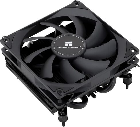 Thermalright AXP90 X36 مبرد وحدة المعالجة المركزية باللون الأسود، ارتفاع 36 مم، مروحة وحدة المعالجة المركزية TL-9015B رفيعة PWM، تقنية AGHP، مبرد وحدة المعالجة المركزية للكمبيوتر ITX، لـ AMD: AM4 AM5/Intel 1150/1151/1200/1700 in Saudi Arabia