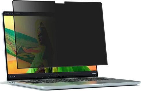 شاشة خصوصية MacBook Pro 14، واقي شاشة للخصوصية متوافق مع (2023-2021) MacBook Pro مقاس 14.2 بوصة M1 Pro/M1 Max (A2779/A2442)، مضاد للتجسس، عالي الدقة، مضاد لبصمات الأصابع، مضاد للضوء الأزرق، قابل للإزالة in Kuwait