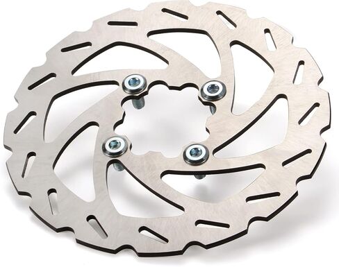 ATV Brake Rotor Rear Disc with Bolts Compatible with Yamaha Raptor 700 700R YFM700R 2006-2023,YFZ450R 2009-2023,YFZ450 2006-2013,YFZ450X 2010-2011,1S3-2582W-20-00,1PE-F582W-00-00 in Saudi Arabia