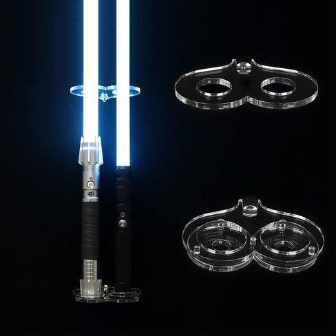 Lightsaber Stand Lightsaber Rack Wall Vertical Display Lightsaber Stand Light Saber Wall Mount Holder (Black 6 Holes) in Saudi Arabia