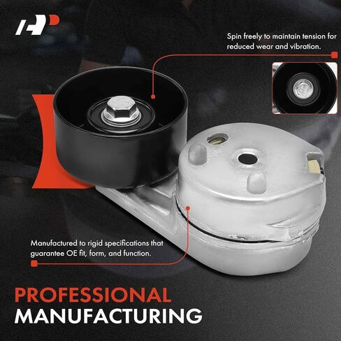 مجموعة شد الحزام الممتازة مع بكرة متوافقة مع Ford F-250/F-350/F-450/F-550 Super Duty 2011-2016 6.7L، استبدال # BC3Q6B209AC، BC3Q6B209AB in Kuwait