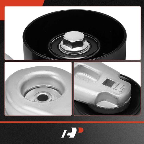 مجموعة شد الحزام الممتازة مع بكرة متوافقة مع Ford F-250/F-350/F-450/F-550 Super Duty 2011-2016 6.7L، استبدال # BC3Q6B209AC، BC3Q6B209AB in Kuwait