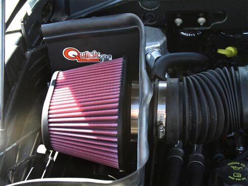 نظام سحب الهواء البارد AIRAID من K&N: زيادة قوة الحصان، فلتر صناعي جاف: متوافق مع 2005-2011 DODGE/RAM/MITSUBISHI (داكوتا، رايدر) AIR-301-165 in Saudi Arabia