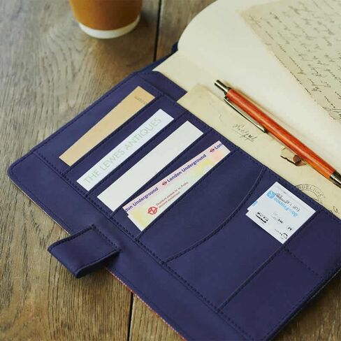 Hobonichi Techo Cousin Cover [A5 Cover Only] Shirt Fabric: Brownie Plaid Red in Saudi Arabia