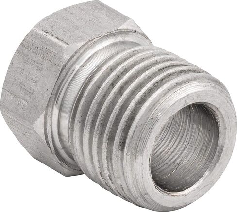 4LIFETIMELINES Stainless Steel Brake Line Tube Nut, 1/4 (7/16-24 Inverted), Bag of 10 in Saudi Arabia