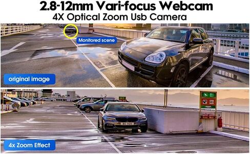 USB Camera 1080P High Speed 260fps 5-50mm 10X Optical Zoom Lens 2MP USB Webcam Manual Close up Zoom in and Out,UVC Computer Comference Golf Swing Camera for Raspberry Pi Windows Mac in Saudi Arabia