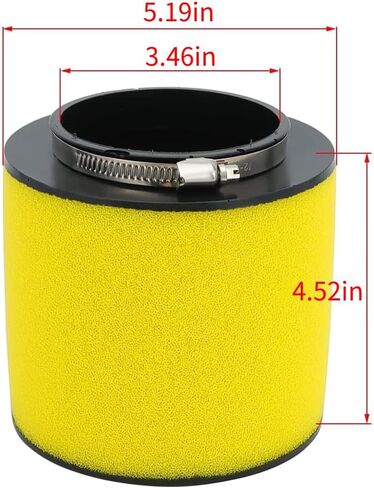 فورمان 500 فلتر الهواء استبدال 17254-HPO-A00 لهوندا روبيكون 500 بايونير 700 700-4 رينكون 680 بيج ريد 675cc MUV700 TRX500 TRX680 SXS700M2 SXS700M4 2005-2017 in Kuwait