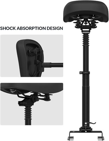 سرج مقعد سكوتر كهربائي، مقعد قابل للطي وممتص للصدمات، مقعد قابل للتعديل لسكوتر V30PRO in Kuwait