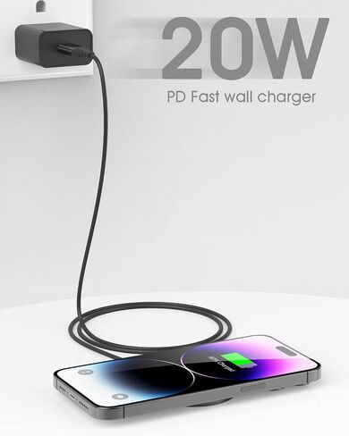 Magnetic Charging Pad for iPhone 15/14/13/12, Magnetic Wireless Charger Compatible with iPhone 15/14/13/12 Pro/Max/Plus/Mini, Fast Charging Station for AirPods 3 Pro 2 in Saudi Arabia