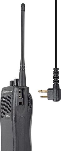 HYS 1 Wire CLS1110 CLS1410 Radio Earpiece with Mic, Law Enforcement Surveillance Kit Acoustic Tube Headset for CP200D CP100D R2 CP185 BPR40 DTR700 DTR650 RDU4100 RMU2040 RMU2080D Motorola Radio in Saudi Arabia