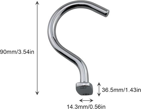 Silver Snooker Billiard Table Solid Brass Board Cue Hook with 2PCS Mounting Screw in Saudi Arabia