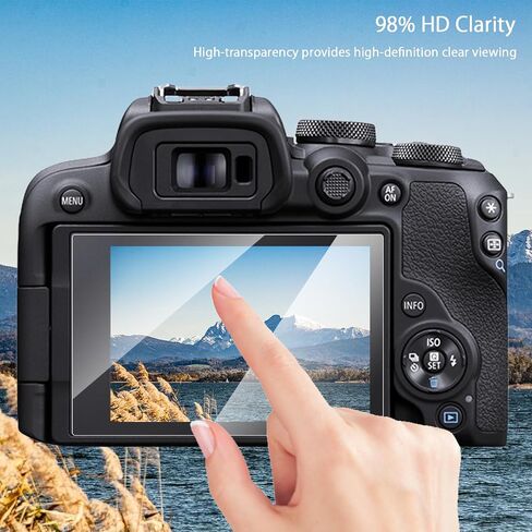 Screen Protector Compatible with Canon EOS R10 Camera, Tempered Glass Screen protector fit for Canon EOS R10 in Saudi Arabia