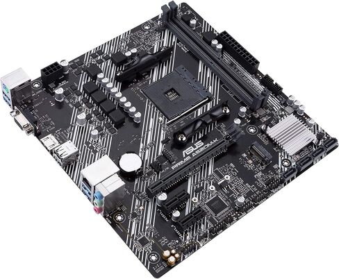 اللوحة الأم ASUS PRIME A320M-K AMD Ryzen AM4 DDR4 HDMI VGA M.2 USB 3.1 Micro-ATX in Saudi Arabia
