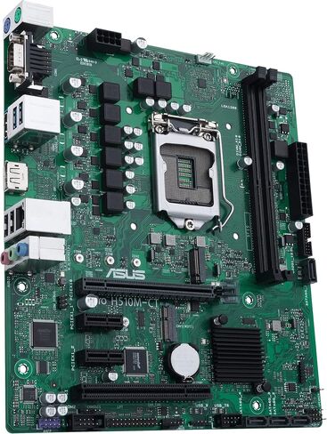 ASUS Pro-H510M-CT/CSM LGA1200 (Intel 10th&11th Gen) mATX Commercial Motherboard (PCIe 4.0, 1 LAN, Front Panel USB 3.2, Intel vPro, DP,TPM IC onboard, COM debug Header, self-Recovering BIOS, ACCE) in Saudi Arabia