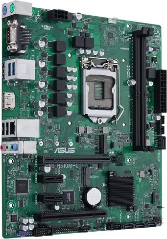 ASUS Pro-H510M-CT/CSM LGA1200 (Intel 10th&11th Gen) mATX Commercial Motherboard (PCIe 4.0, 1 LAN, Front Panel USB 3.2, Intel vPro, DP,TPM IC onboard, COM debug Header, self-Recovering BIOS, ACCE) in Saudi Arabia