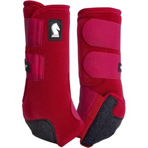 Classic Equine Legacy2 Hind Support Boots, White, Medium in Kuwait