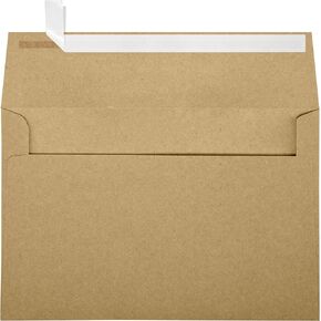 مظاريف دعوة LUXPaper A9 | قشر واضغط | 5 3/4 بوصة × 8 3/4 بوصة | منتصف الليل الأسود | 80 رطل. نص | 50 الكمية