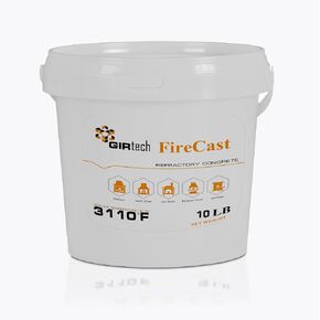girtech firecast مزيج الأسمنت الحراري castable 3110 درجة فهرنهايت 30 رطل ارتفاع درجة الحرارة مقاومة للحريق هاون بناء إصلاح فرن البيتزا أماكن النار تشكيل فرن الفرن
