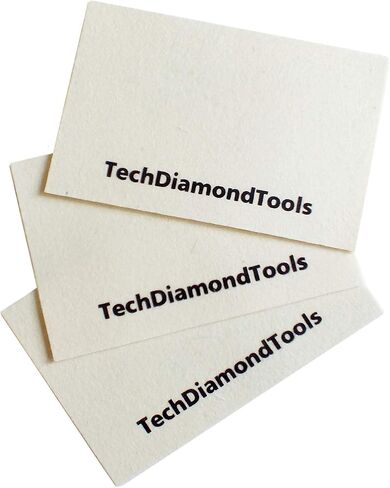 مجموعة من 5 قطع قماش صوفية للتلميع أو التلميع باستخدام معاجين الماس من TechDiamonTools in Kuwait