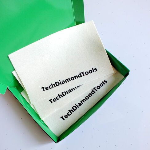 مجموعة من 5 قطع قماش صوفية للتلميع أو التلميع باستخدام معاجين الماس من TechDiamonTools in Kuwait